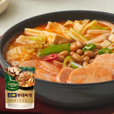 [저온]비비고 스팸부대찌개 460g, 1개