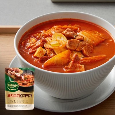 [저온]비비고 돼지고기김치찌개 460g, 1개