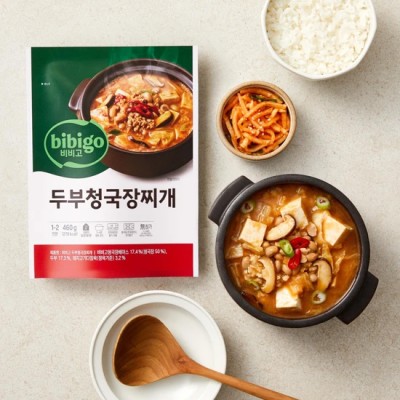 [저온]비비고 두부청국장찌개 460g, 1개