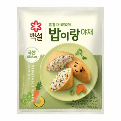 [실온]밥이랑야채 27g, 1개