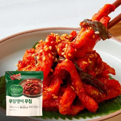 [저온]비비고 무말랭이무침110g, 1개