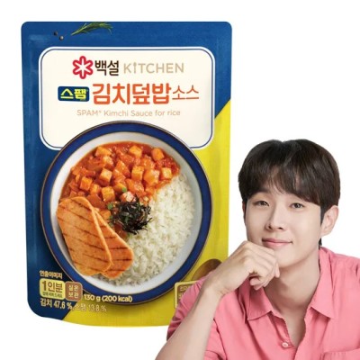 [실온]백설 스팸김치 덮밥소스 130g, 1개