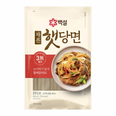 [실온]백설 자른햇당면 500g, 1개