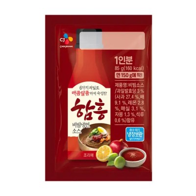 [실온]함흥비빔냉면소스 85g, 1개
