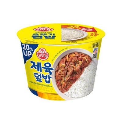 [실온]컵밥 제육덮밥(증량) 310G, 1개