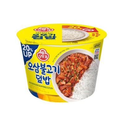 [실온]컵밥 오삼불고기덮밥(증량) 310g, 1개