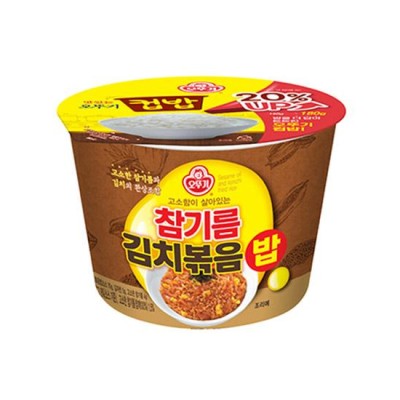 [실온]컵밥 참기름김치볶음밥 259g, 1개