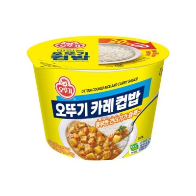 [실온]컵밥 오뚜기카레 320g, 1개