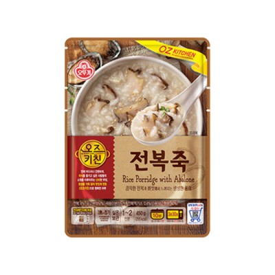 [실온]오즈키친 전복죽 450G, 1개