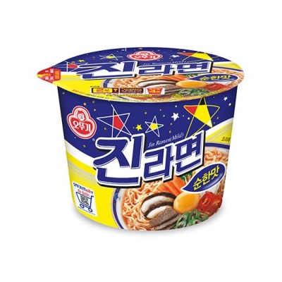 [실온]진라면 순한맛 용기 110G, 1개