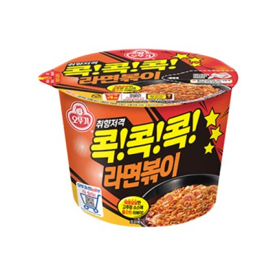 [실온]콕콕콕 라면볶이 용기 120G, 1개