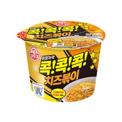 [실온]콕콕콕 치즈볶이 용기 95G, 1개