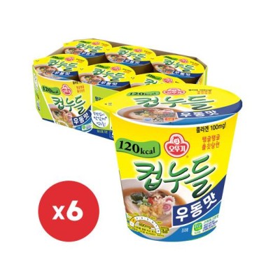 [실온]컵누들 우동맛컵 컵 (38.1GX6), 1개