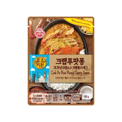 [실온]오즈키친 크랩푸팟퐁 180G, 1개