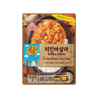 [실온]오즈키친 치킨마살라 180G, 1개