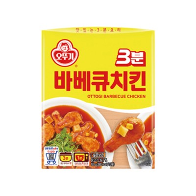 [실온]3분바베큐치킨 150G, 1개