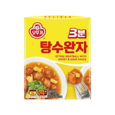 [실온]3분탕수완자 150G, 1개