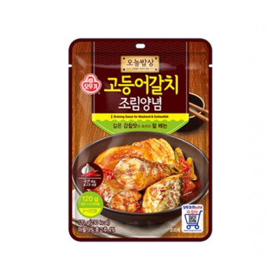 [저온]오늘밥상 고등어갈치조림양념 120G, 1개