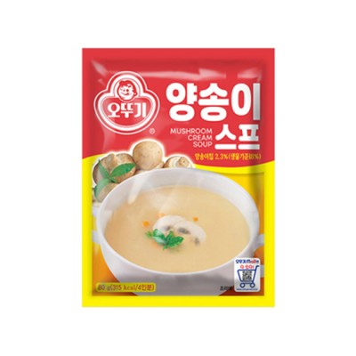 [실온]양송이스프 80G, 1개