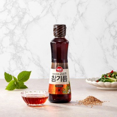 [실온][해표] 고소한 참기름 320ml, 1개