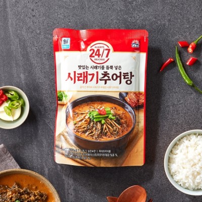 [실온][사조] 24/7 시래기추어탕 500g, 1개