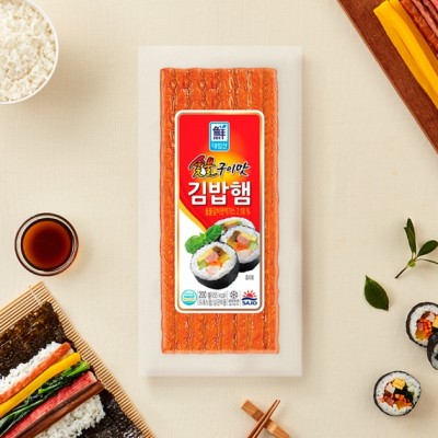 [저온][대림] 숯불구이맛김밥햄 200g, 1개