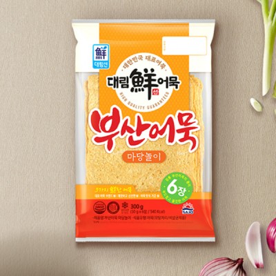 [저온][대림] 부산어묵마당놀이 300g, 1개