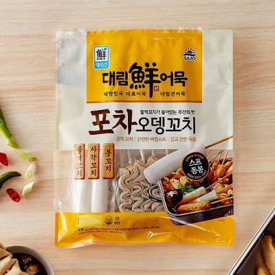 [저온][대림] 포차오뎅꼬치 420g, 1개