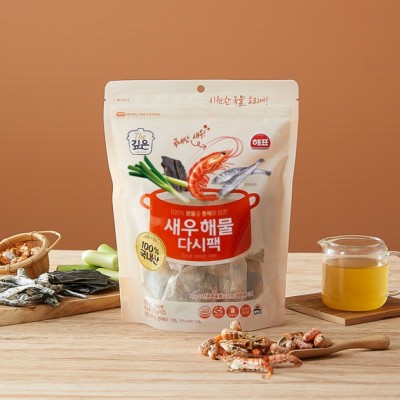 [실온][해표] 새우해물 다시팩 150g, 1개