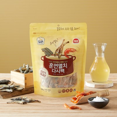 [실온][해표] 훈연멸치 다시팩 120g, 1개