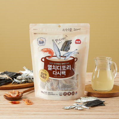 [실온][해표] 멸치디포리다시팩 150g, 1개