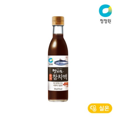 [실온][청정원] 맛선생 꽃게 참치액 560g, 1개