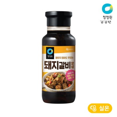 [실온][청정원] 돼지갈비 양념 500g, 1개