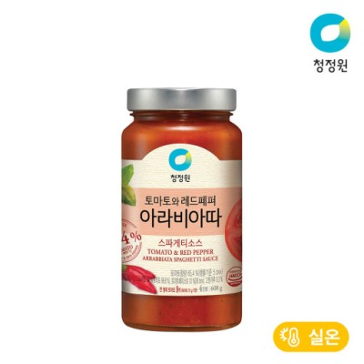 [실온][청정원] 아라비아따 스파게티소스 600g, 1개