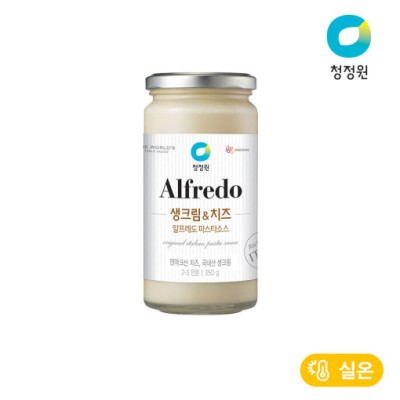 [실온][청정원] 알프레도 크림&치즈 파스타소스 350g, 1개