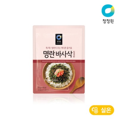 [실온][청정원] 명란맛 바사삭김 김자반50g, 1개