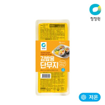 [저온][청정원] 우리가족김밥용단무지 400g, 1개