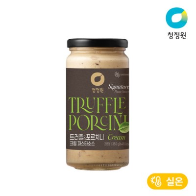 [실온][청정원] 트러플&포르치니 크림파스타소스 350g, 1개