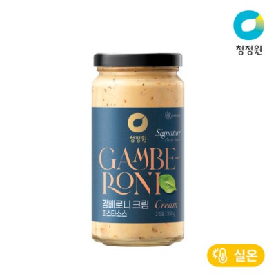 [실온][청정원] 감베로니 크림파스타소스 350g, 1개