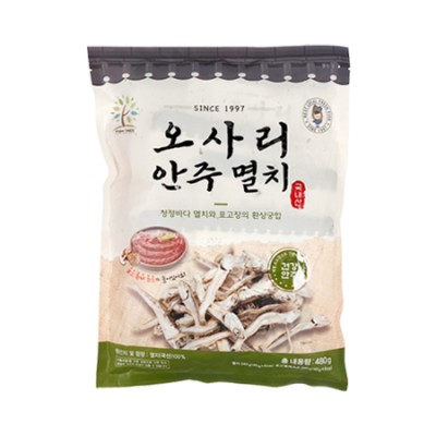 [실온]오사리 안주 멸치 240g(40g*6), 1개