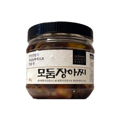 [저온]라쿠치나 모둠장아찌 800g, 1개