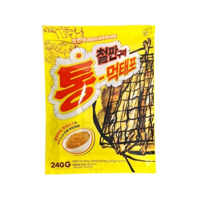 [저온]철판구이 통 먹태포 180g, (청양마요특제소스60g), 1개