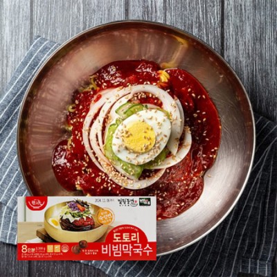 [저온]도토리 비빔막국수(297.5g*8), 1개