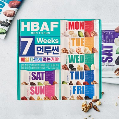 [실온]HBAF 먼투썬목 (20g*49개입), 1개