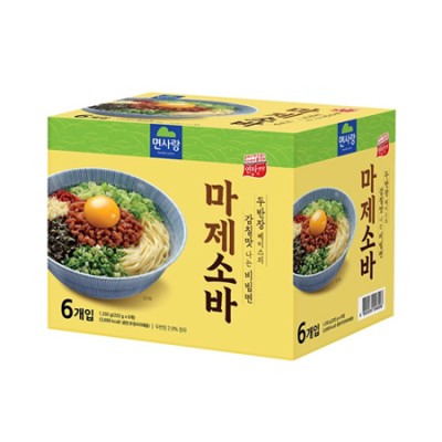 [저온]면사랑 마제소바 222g*6, 1BOX