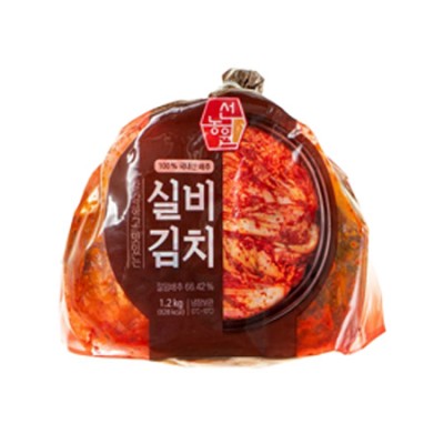 [저온]선농원 실비김치 1.2kg, 1개