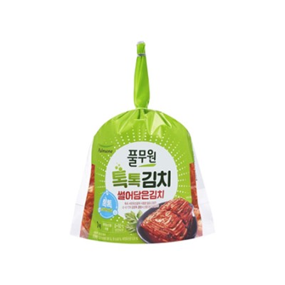 [저온]풀무원 톡톡 썰은김치 1kg, 1개