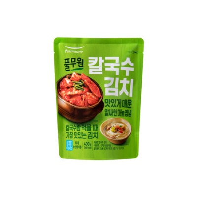 [저온]풀무원 칼국수 김치 400g, 1개