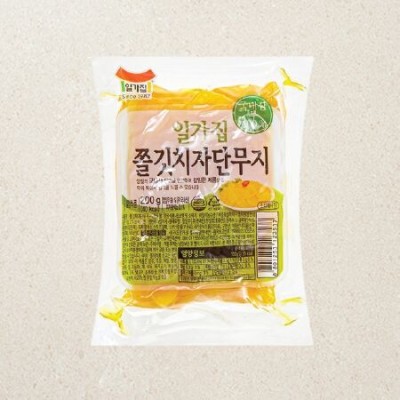[저온]일가집 쫄깃 치자 단무지 200g, 1개