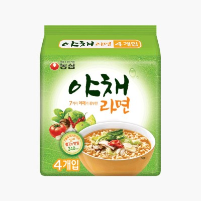 [실온]야채라면(100g*4), 1개